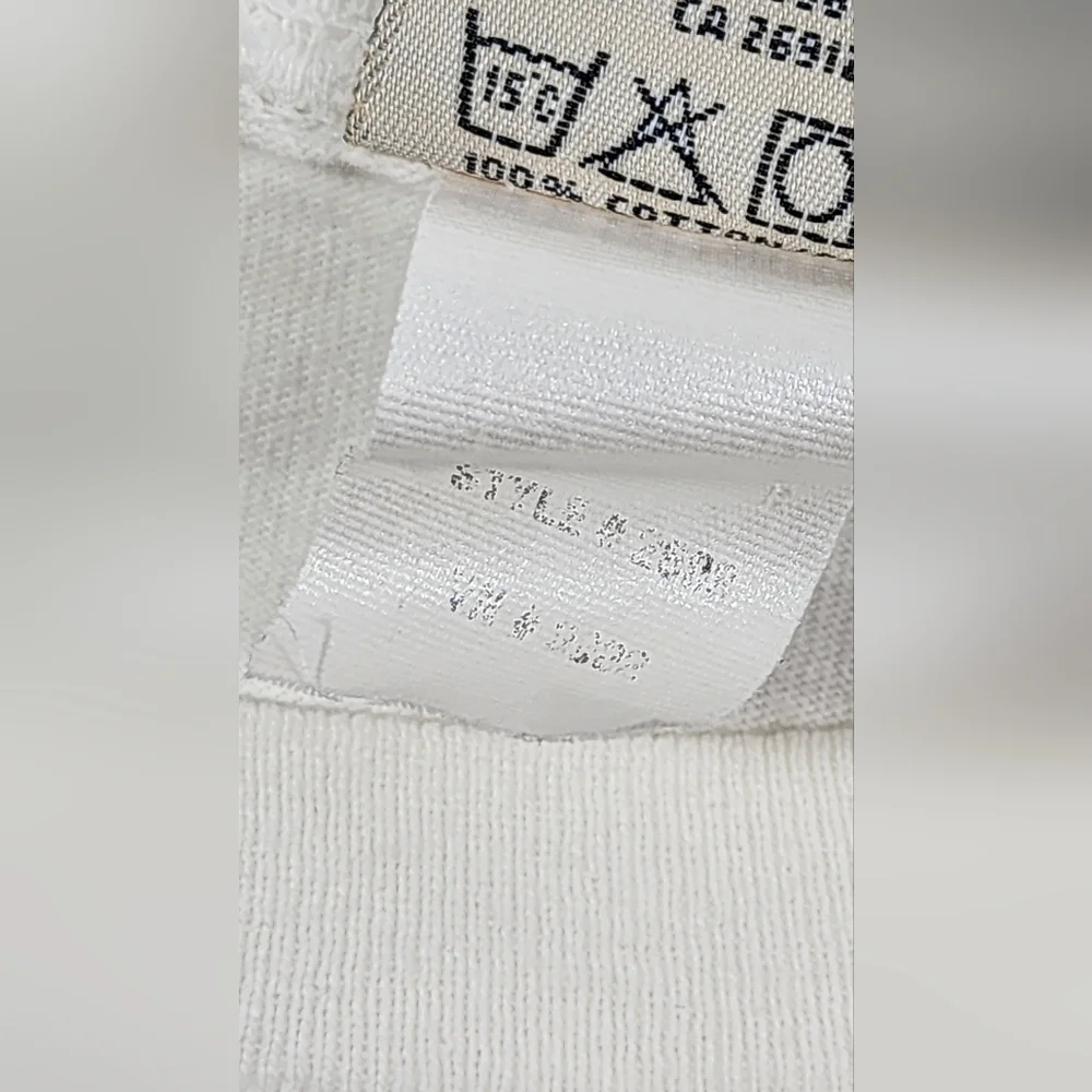 VINTAGE NO FEAR FACE YOUR FEARS LIVE YOUR DREAMS 1990s SIZE EXTRA LARGE WHITE - Picture 10 of 10